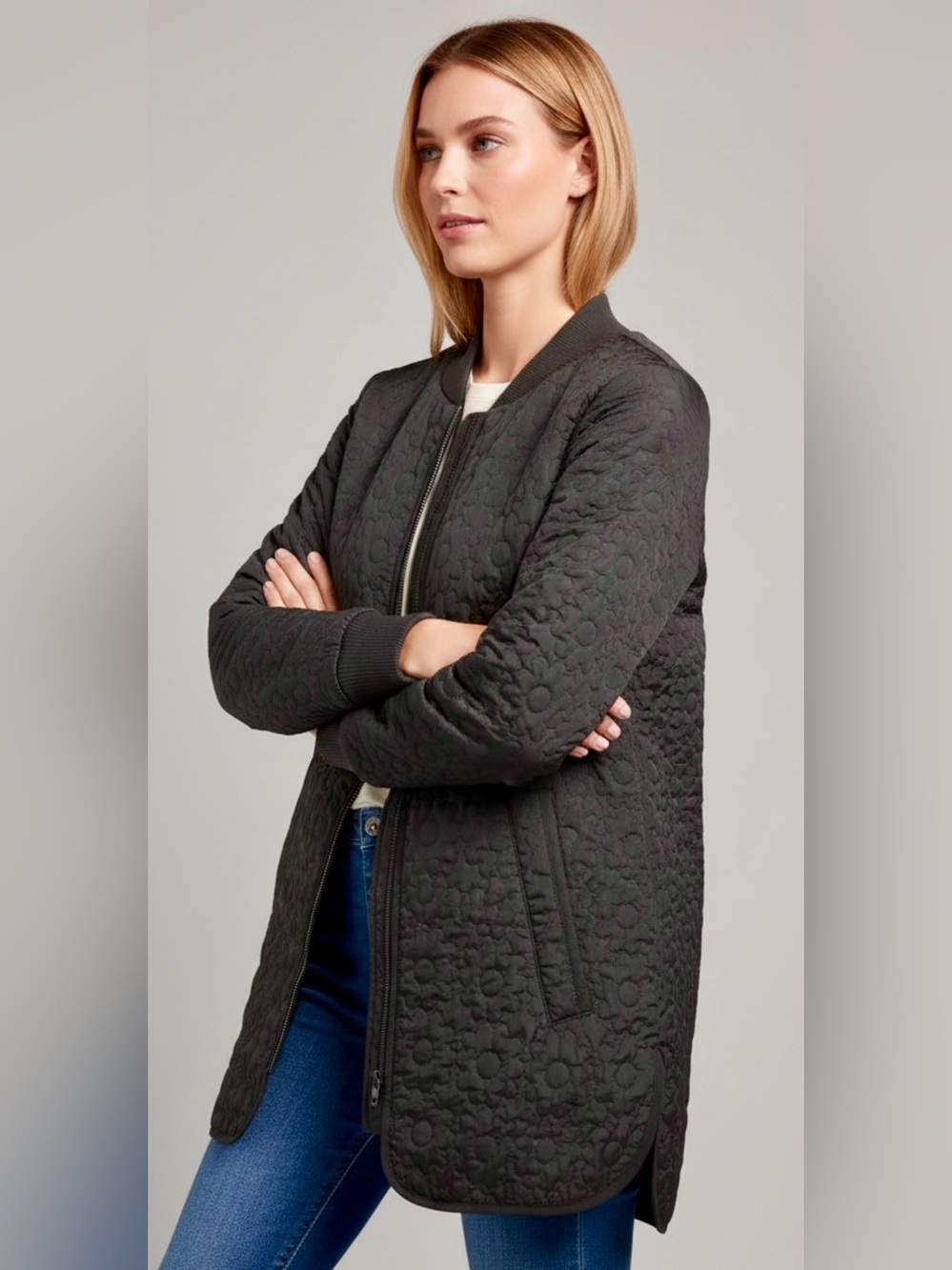 ILSE JACOBSEN HORNBÆK Iris 02 Short Quilted Jacket Size 36